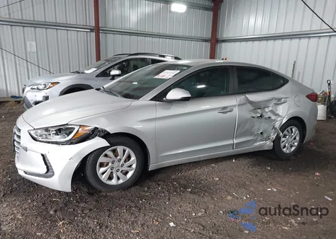 2018 Hyundai Elantra Se из США, поврежденный, VIN 5NPD74LF6JH392491